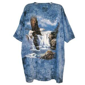 The Mountain Vintage America Eagle Waterfall Tie Dye T Shirt